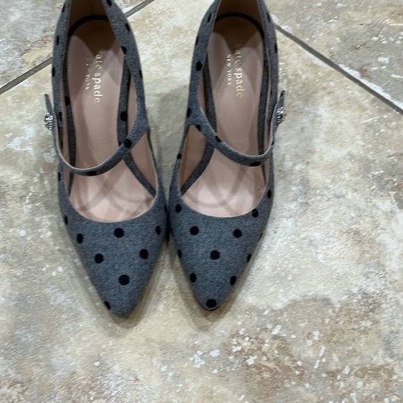 Kate Spade gently worn Mary Jane heels in women’s size 6 1/2. - Picture 1 of 6